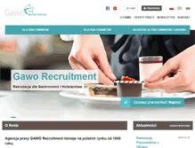Tablet Screenshot of gaworecruitment.com
